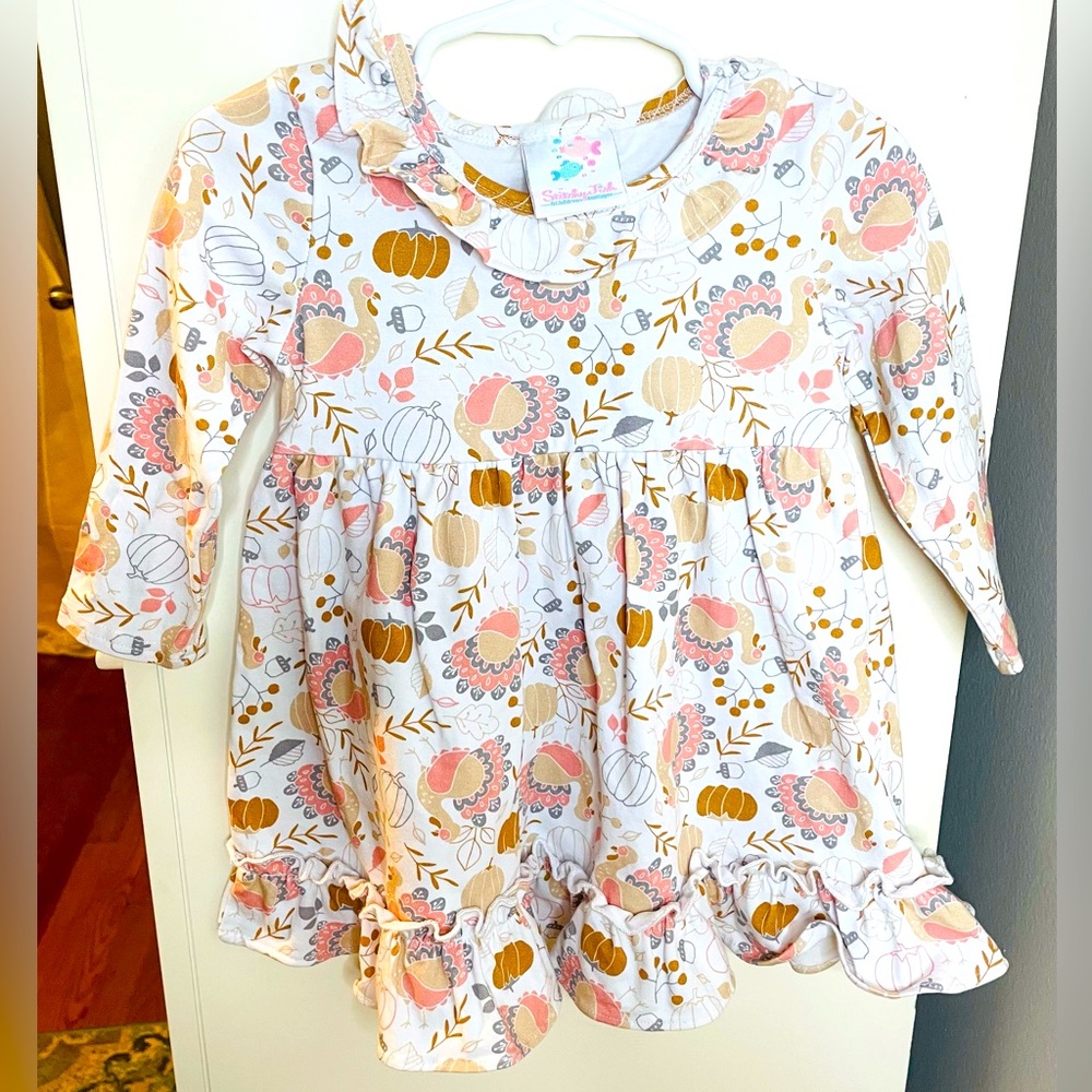 Stitchy Fish Thanksgiving Turkey dress 🦃